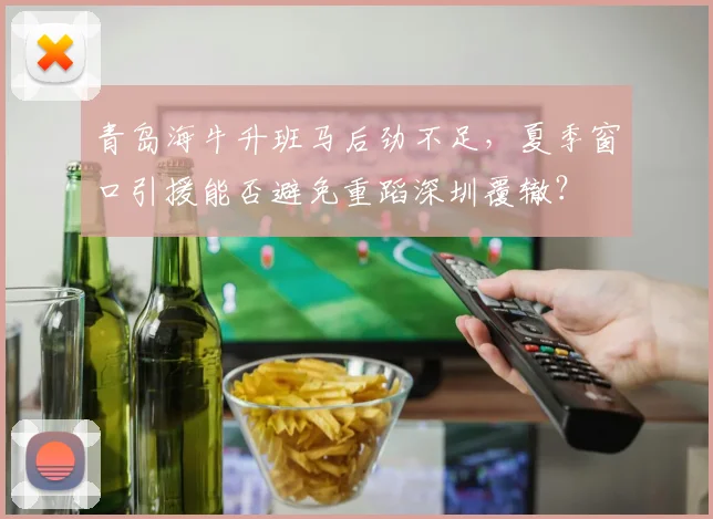 青岛海牛升班马后劲不足，夏季窗口引援能否避免重蹈深圳覆辙？